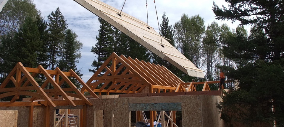 鋼木梁柱+SIPs裝配式公共建筑工法